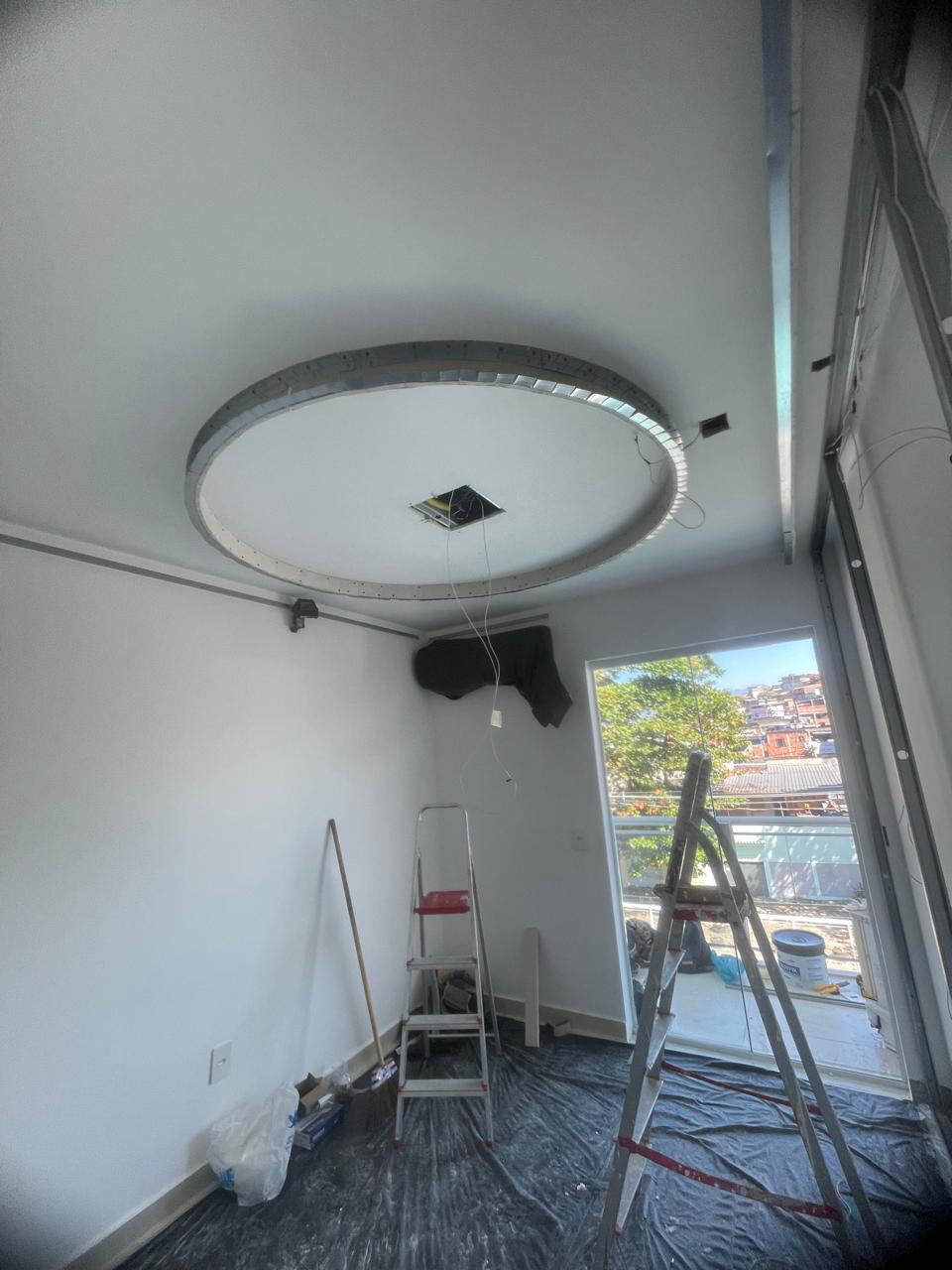 Projeto de sanca circular em drywall